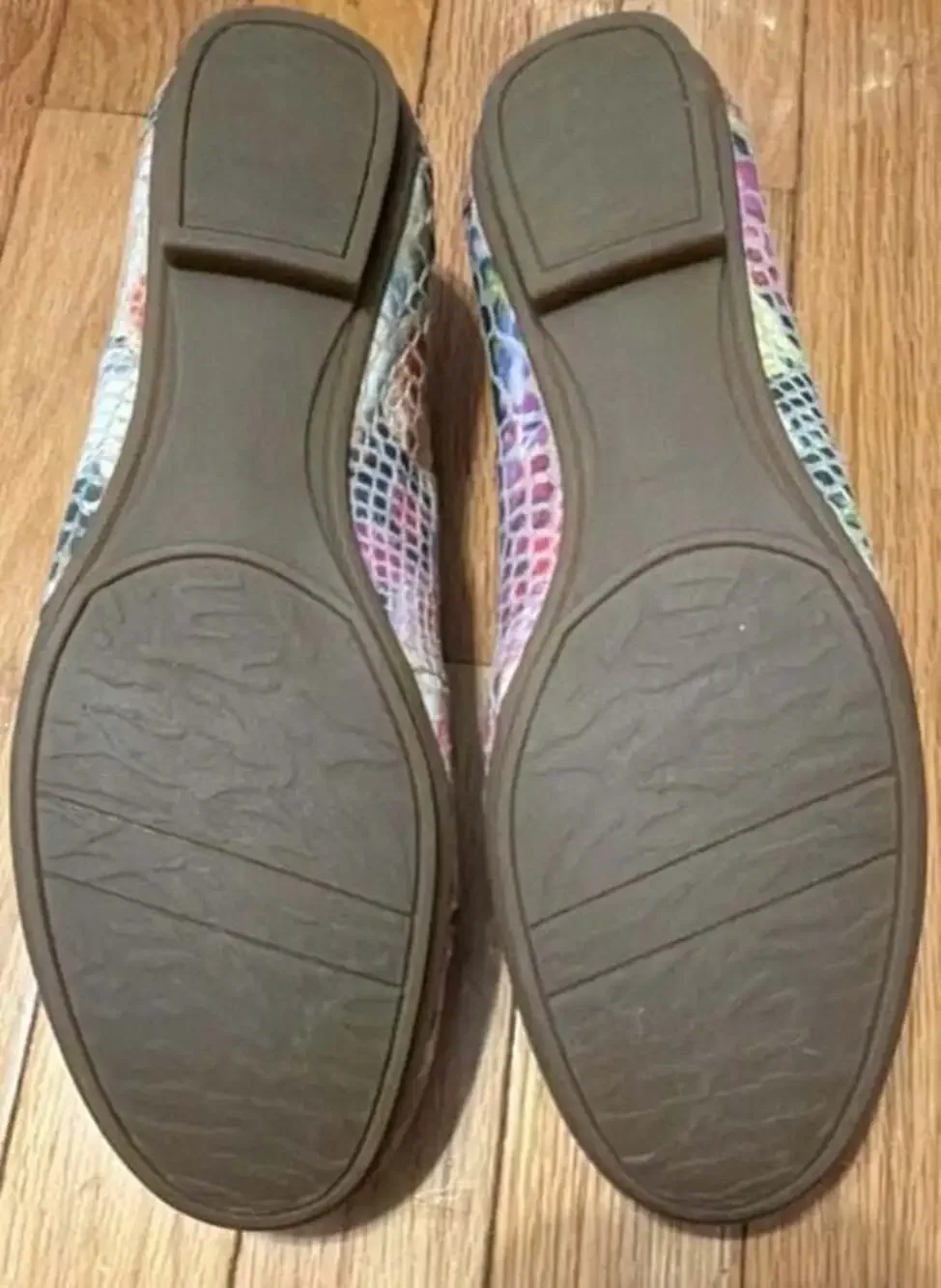 Anne Klein AK-ANDREWE iFlex Multi-Color Snakeskin Embossed Loafers